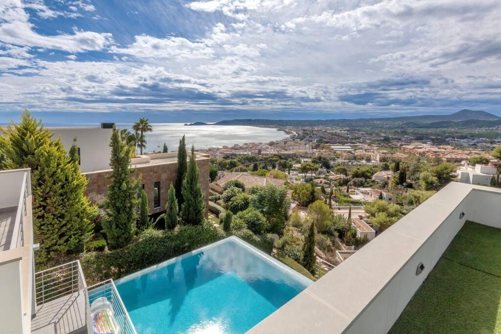 Peaceful Oasis In Javea Villa With Sea Views And Pool Jávea Exterior foto